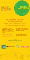 19º Congresso Brasileiro de Direito Ambiental acontece entre os dias 31 de maio e 4 de junho em São Paulo