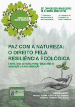 E-book - Anais/E-book - Tesistas Pós-Graduação e Teses Profissionais e Anais Teses de Graduação - 27º Congresso Brasileiro de Direito Ambiental