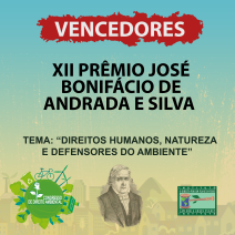 VENCEDORES do XII Prêmio José Bonifácio de Andrada e Silva